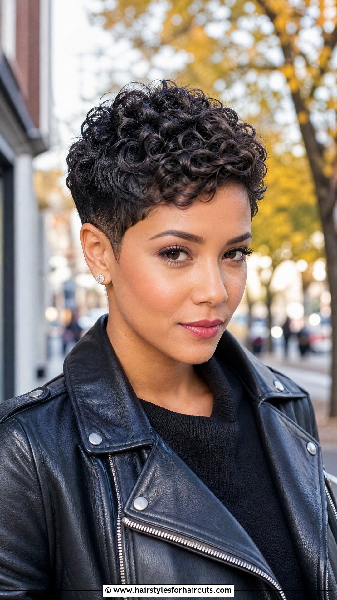Short Curly Pixie Cut - 25 best haircuts for curly frizzy hair - 25 best haircuts for curly frizzy hair