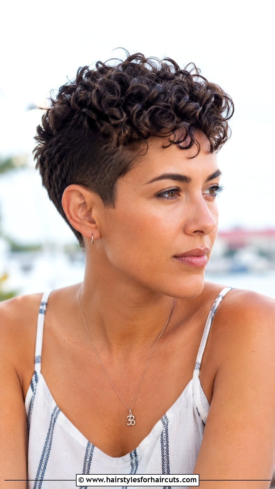 Short Curly Pixie Cut - 25 haircuts curly hair short - 25 haircuts curly hair short