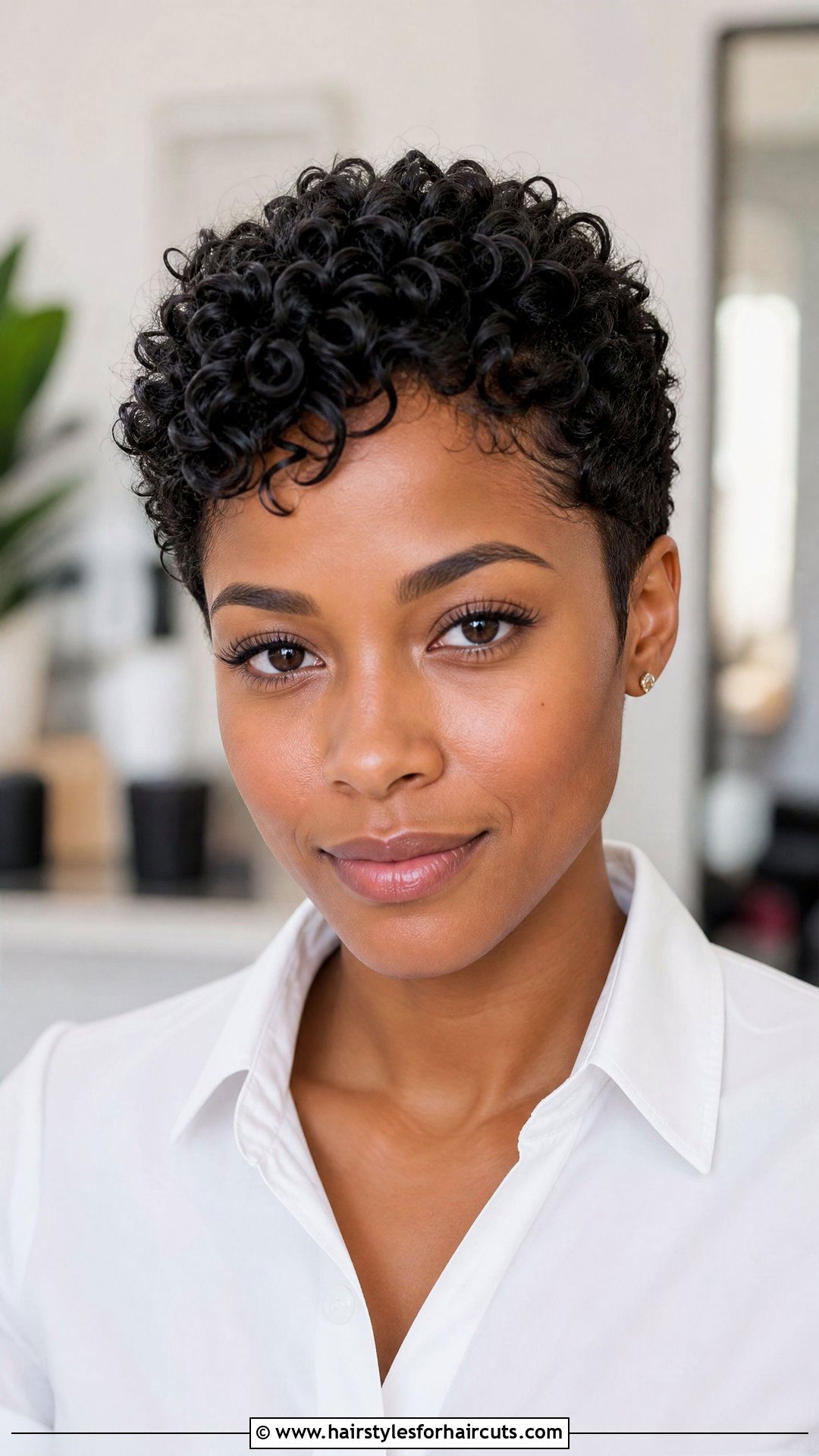 Short Curly Pixie Cut - 25 haircuts for curly hair female - 25 haircuts for curly hair female