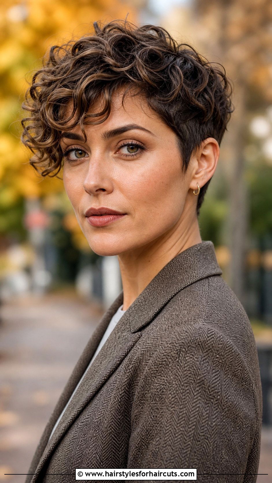 Short Curly Pixie Cut - 25 hairstyles for black women with curly hair - 25 hairstyles for black women with curly hair