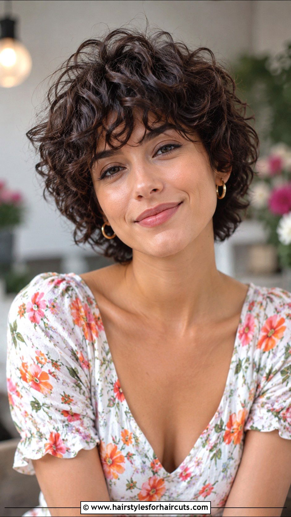 Short Curly Shag - 25 best hairstyles for thin curly hair - 25 best hairstyles for thin curly hair