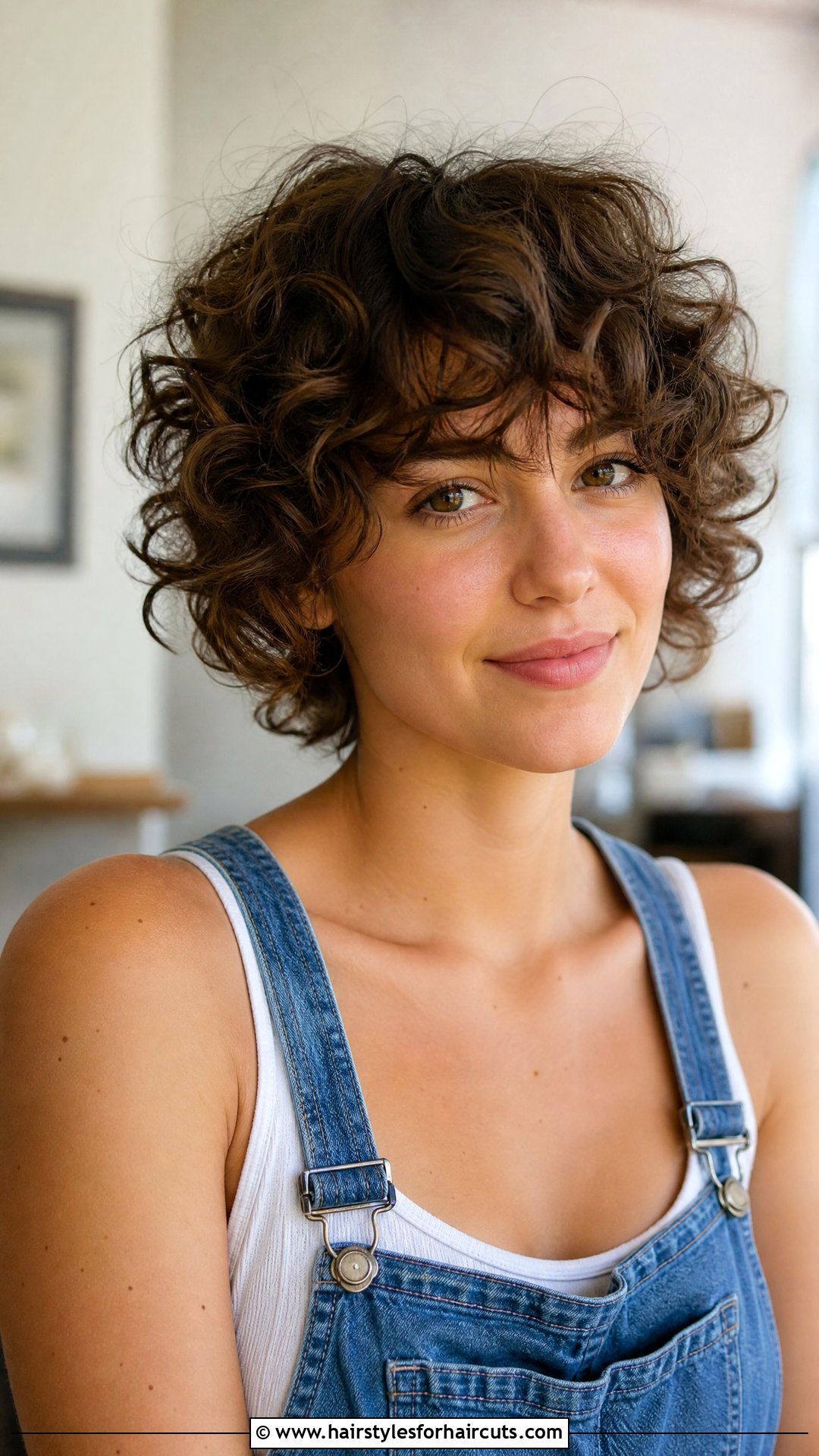 Short Curly Shag Haircut - 25 womans short hairstyles - 25 womans short hairstyles
