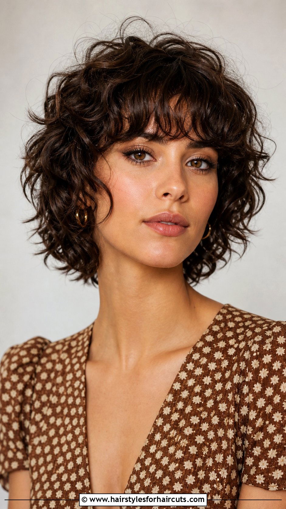 Short Curly Shag With Bangs - 25 short shaggy haircuts for curly hair - 25 short shaggy haircuts for curly hair