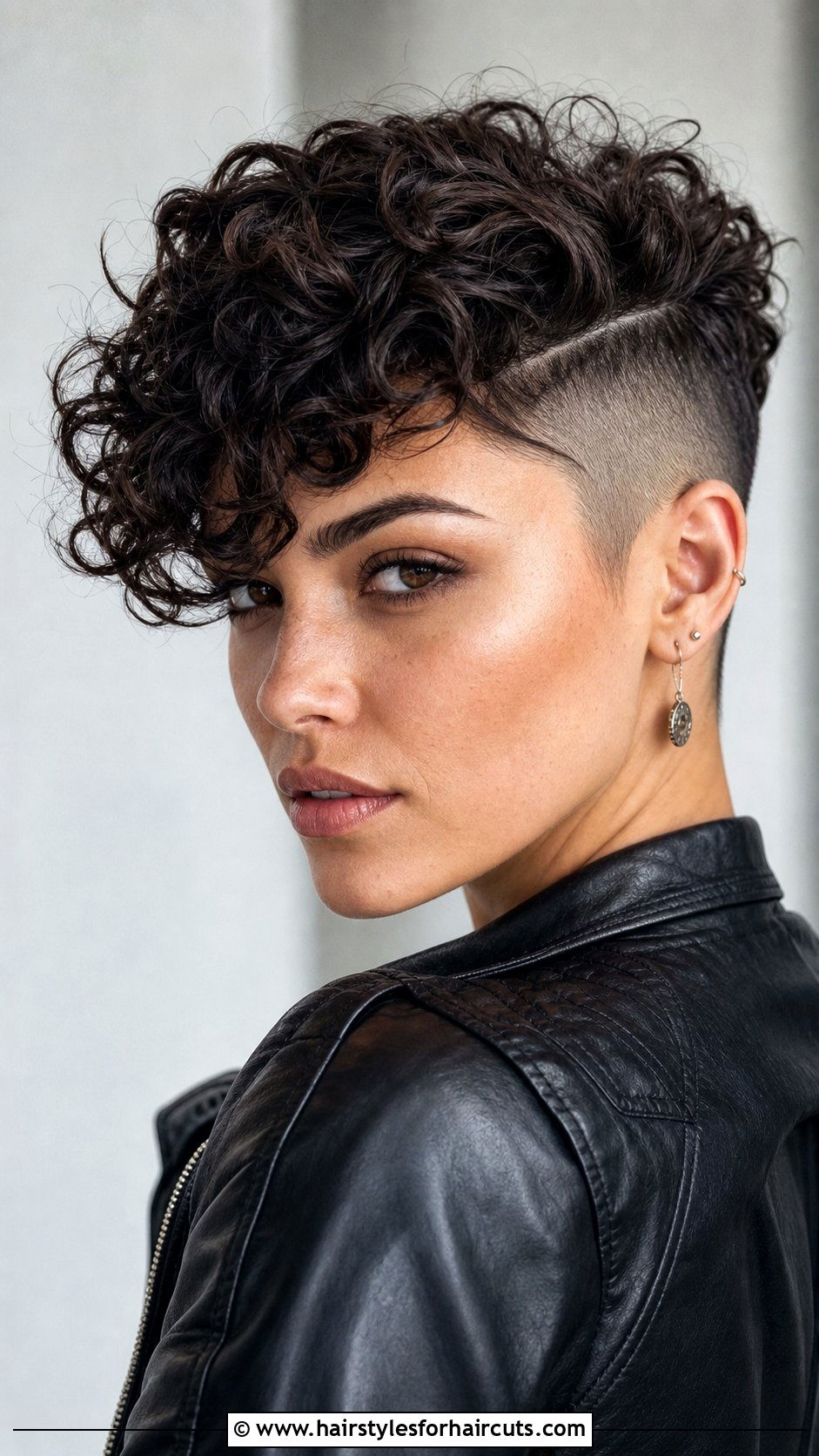 Short Curly Undercut - 25 curly short hairstyles for women - 25 curly short hairstyles for women