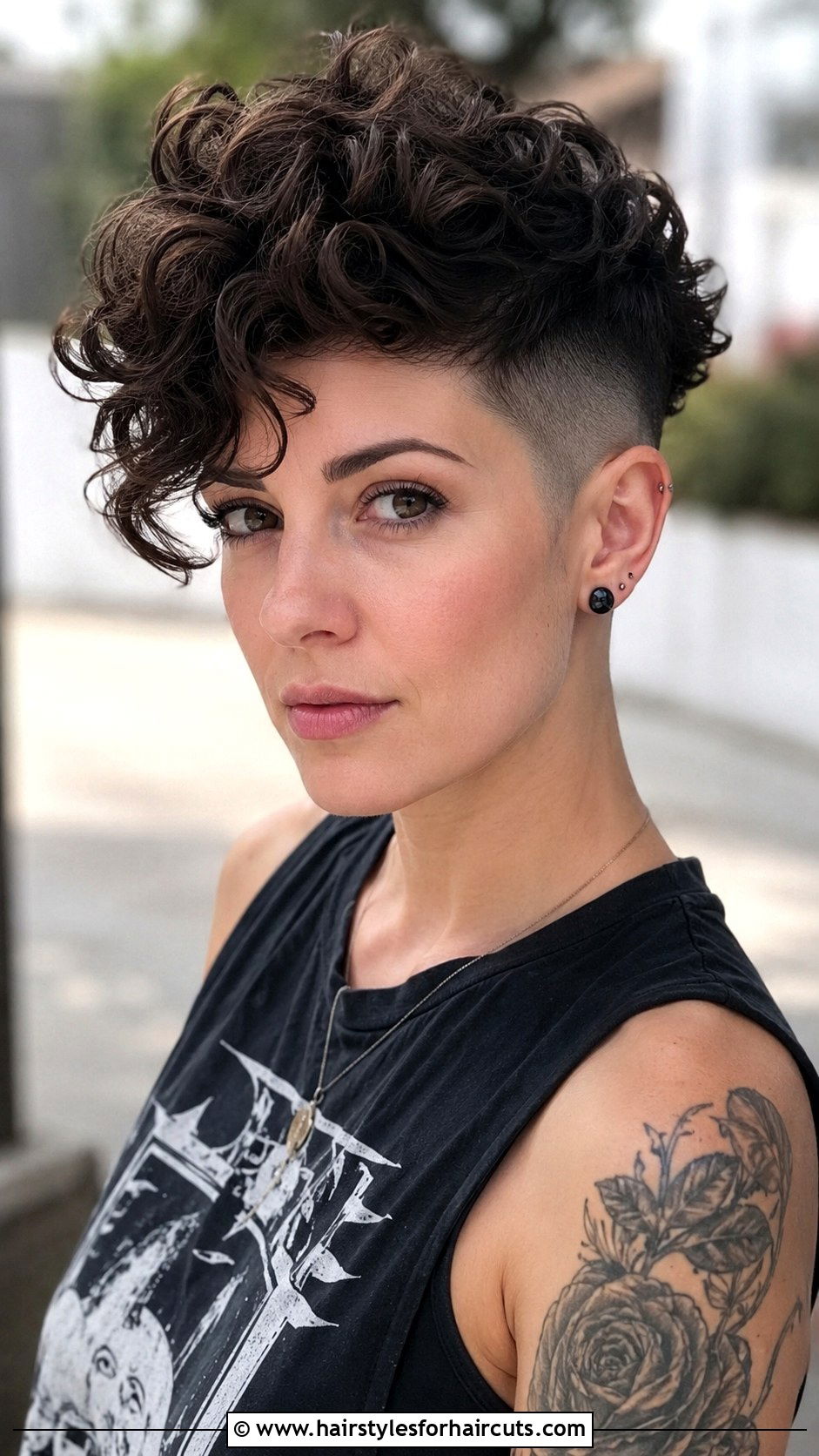 Short Curly Undercut - 25 best hairstyles for thick curly hair - 25 best hairstyles for thick curly hair