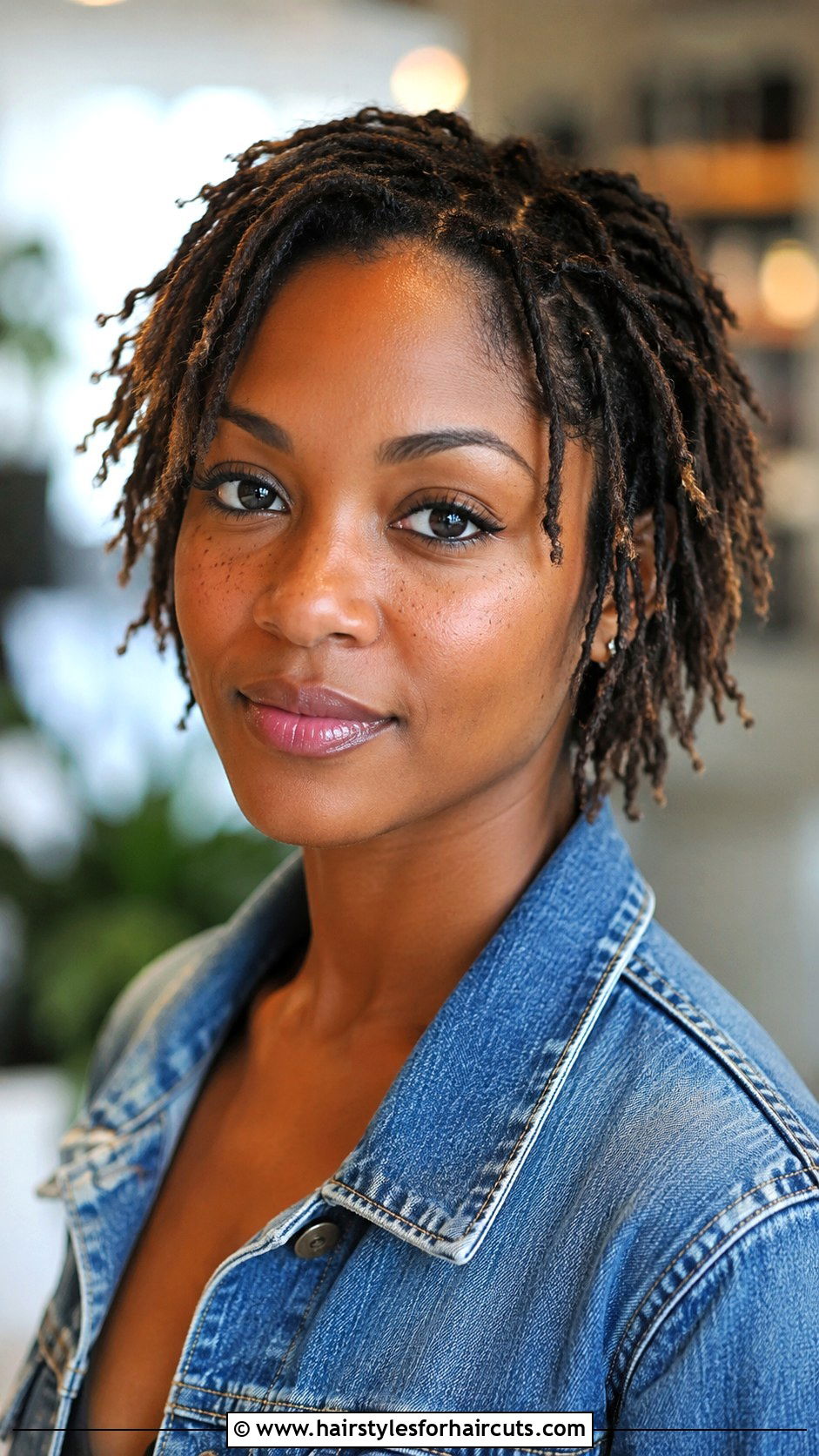 Short Distressed Locs - 25 short crochet hairstyles - 25 short crochet hairstyles