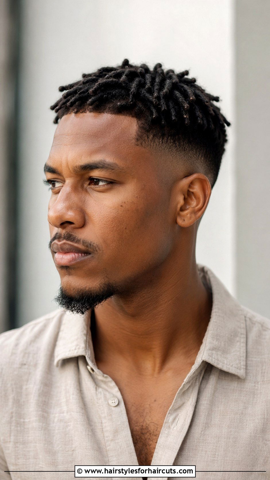 Short Dreads With Mid Fade - 25 light skin haircuts - 25 light skin haircuts