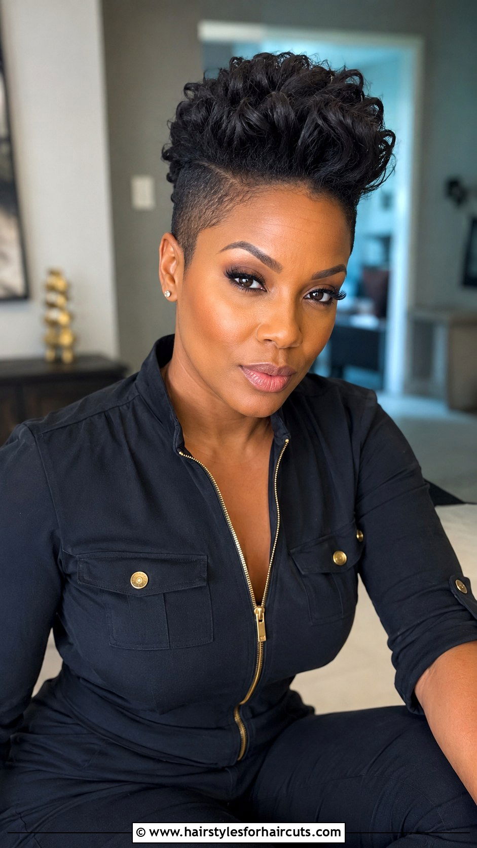 Short Faux Hawk - 25 black women with short hairstyles - 25 black women with short hairstyles