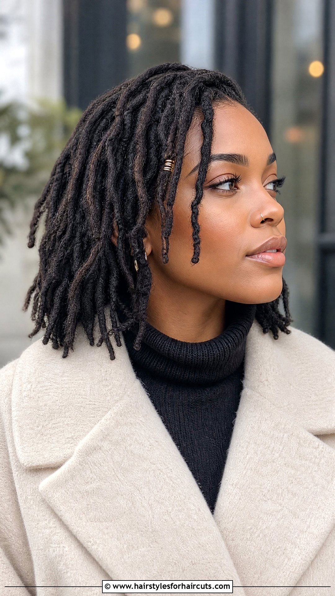 Short Faux Locs Protective Style - 25 beginner protective hairstyles for short natural hair - 25 beginner protective hairstyles for short natural hair