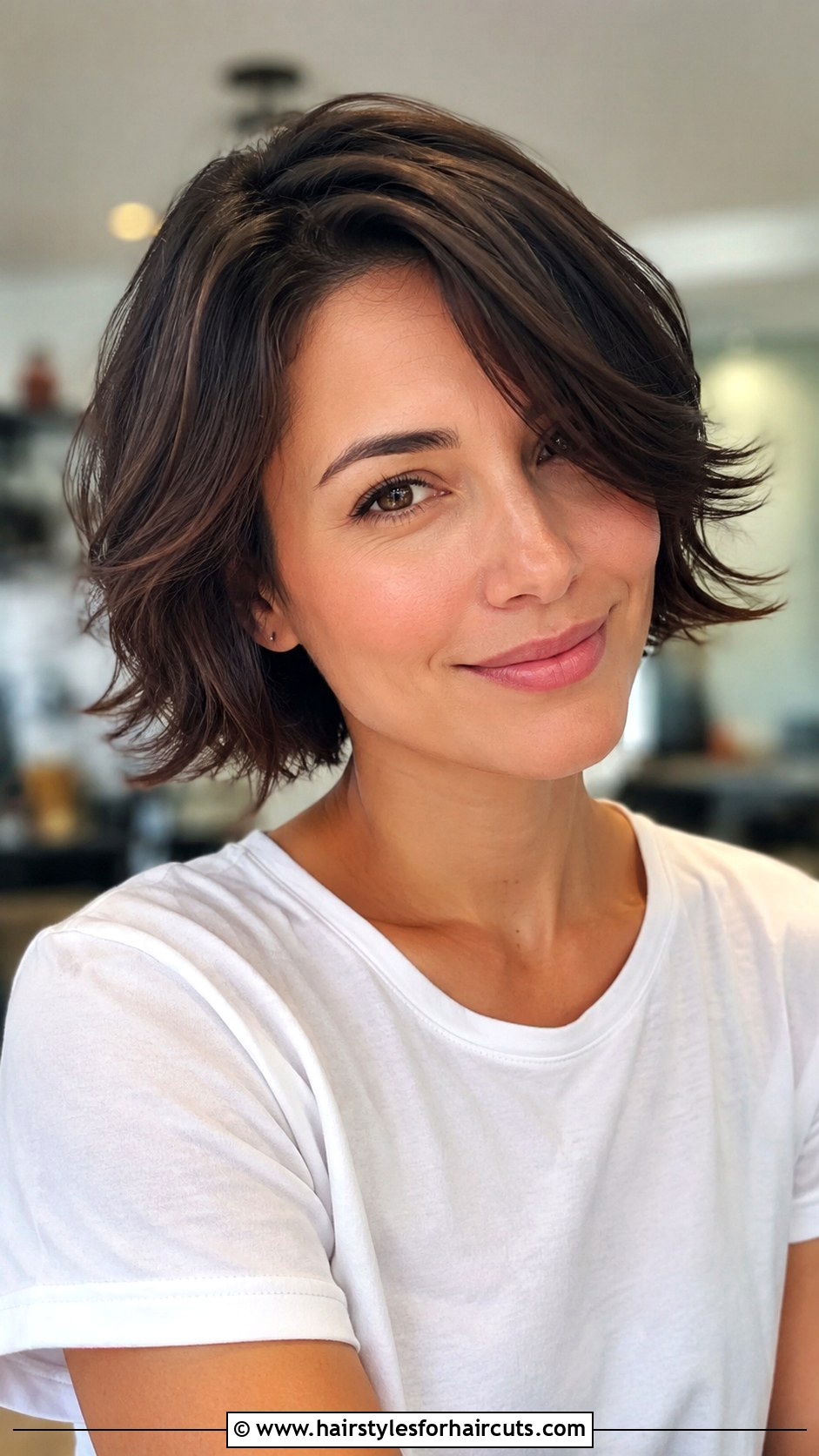 Short Feathered Bob - 25 feathered bob hairstyles for fine hair - 25 feathered bob hairstyles for fine hair