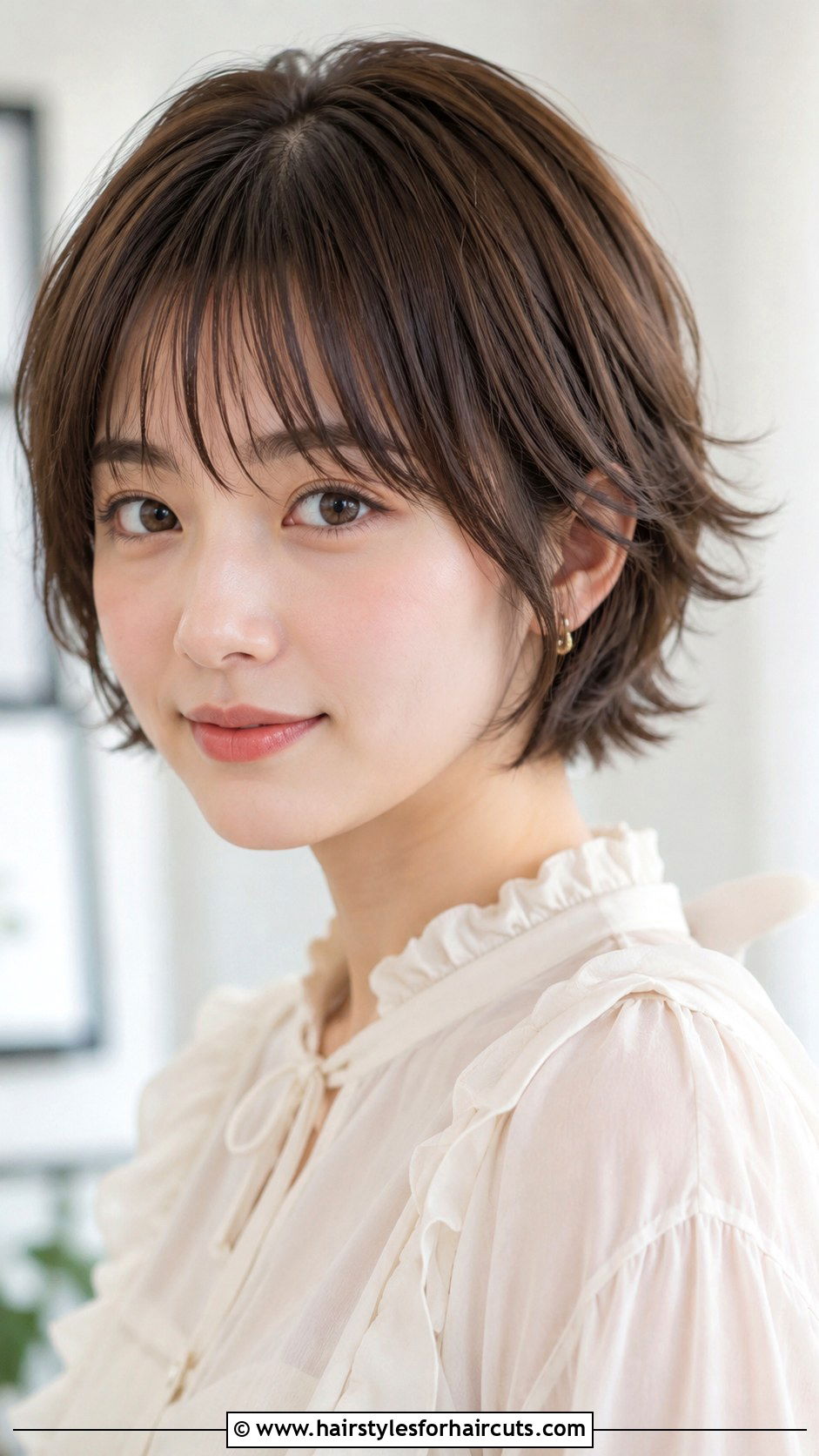 Short Feathered Haircut - 25 cute short haircuts for girls - 25 cute short haircuts for girls