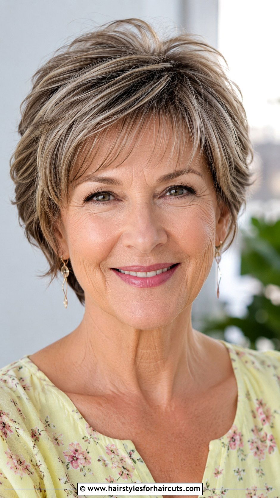 Short Fine Hair With Textured Layers And Wispy Bangs - 25 short haircuts with bangs and layers - 25 short haircuts with bangs and layers