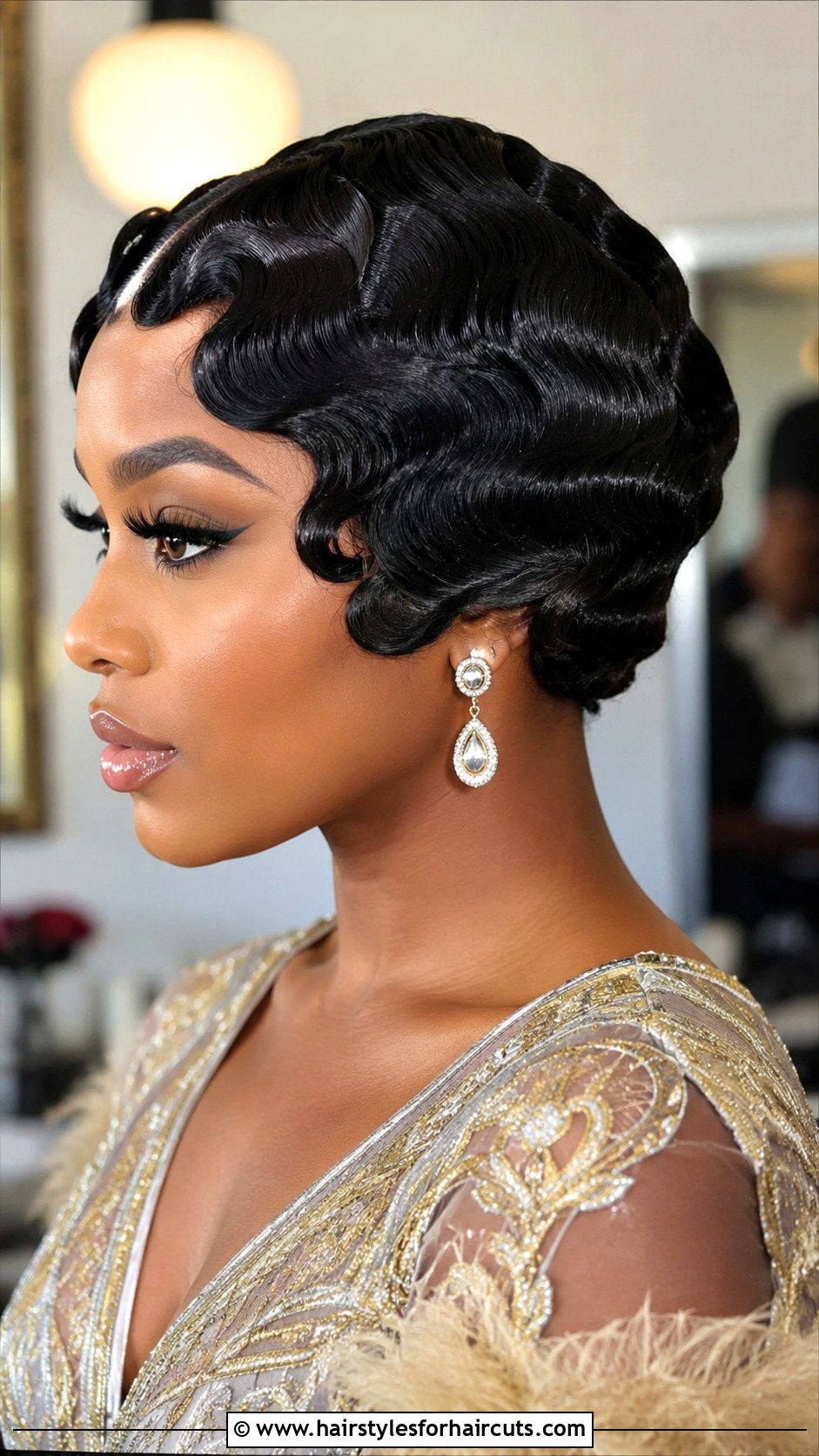 Short Finger Wave Black Hair - 25 black hair wavy hairstyles - 25 black hair wavy hairstyles