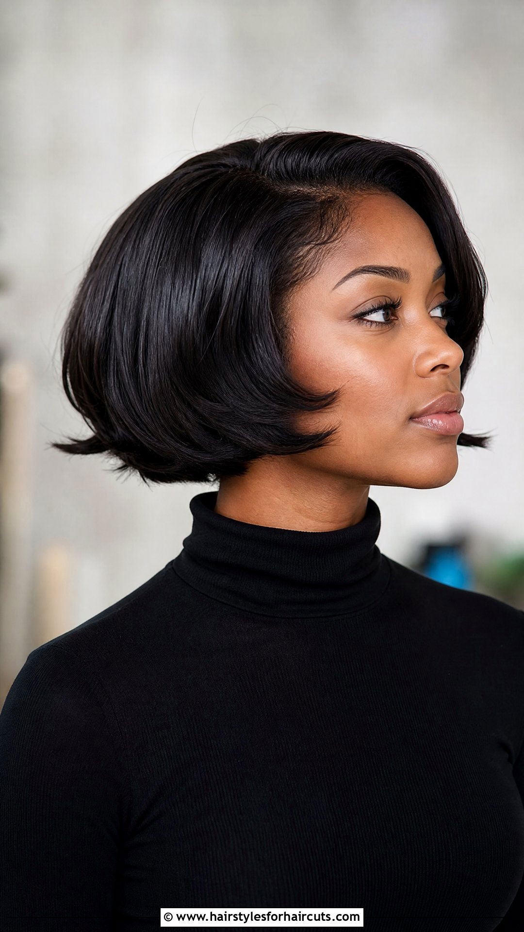 Short Flip Bob Haircut - 25 flip hairstyles for black hair - 25 flip hairstyles for black hair