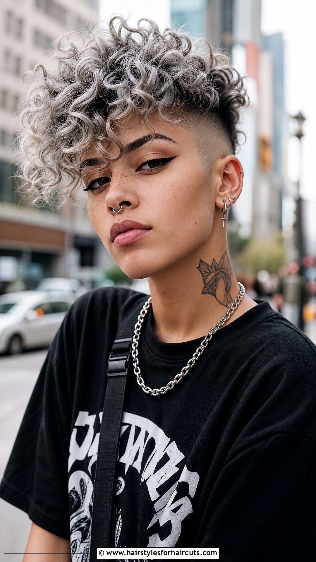 Short Freeze Curl Curly Undercut - 25 freeze curls freeze hairstyles for short hair - 25 freeze curls freeze hairstyles for short hair