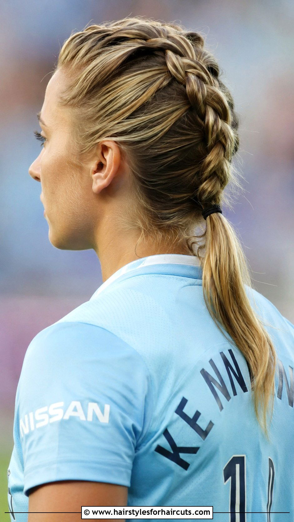 Short French Braid For Soccer - 25 soccer hairstyles for short hair - 25 soccer hairstyles for short hair