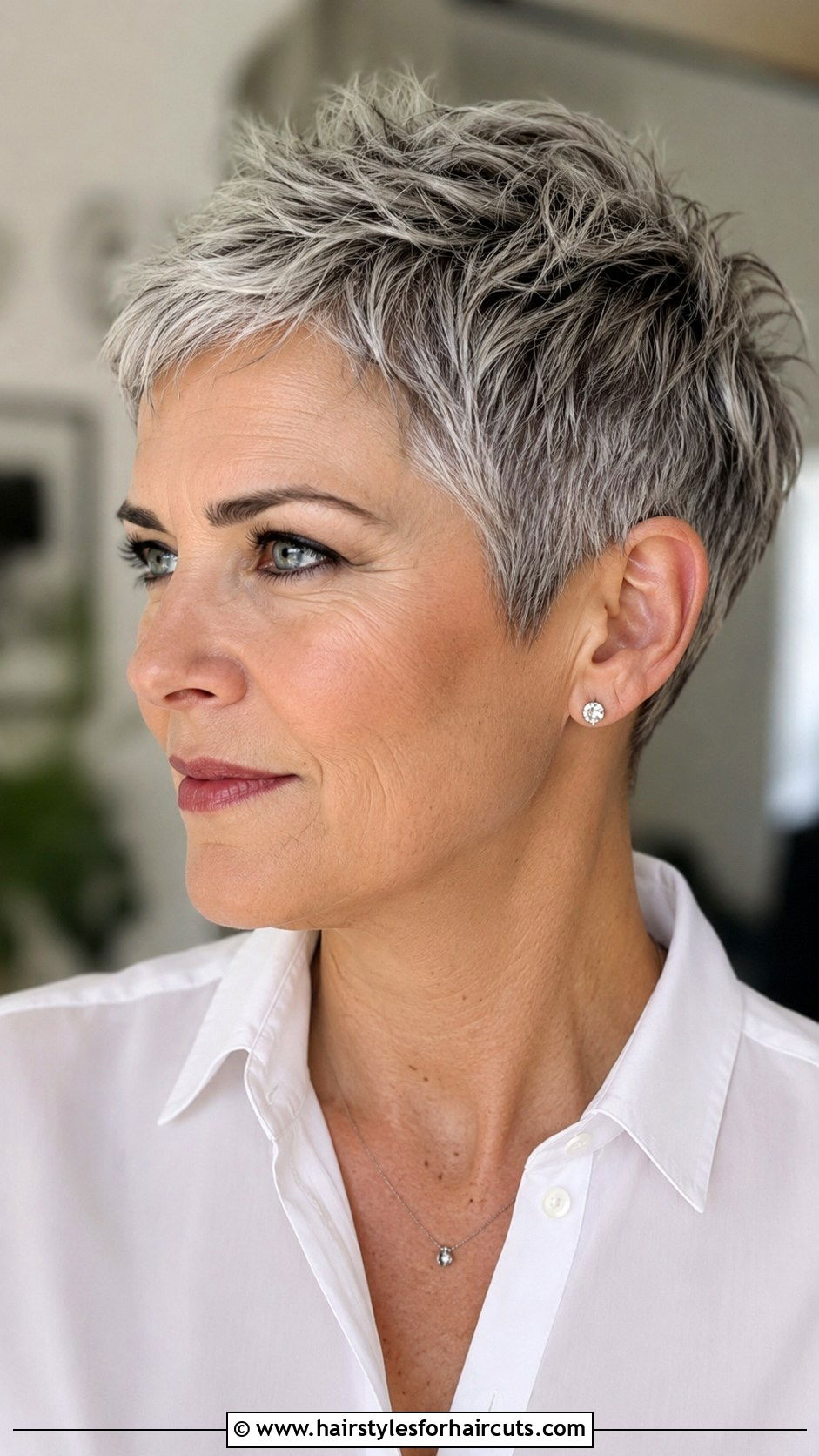Short Gray Pixie Cut - 25 gray hairstyles short - 25 gray hairstyles short