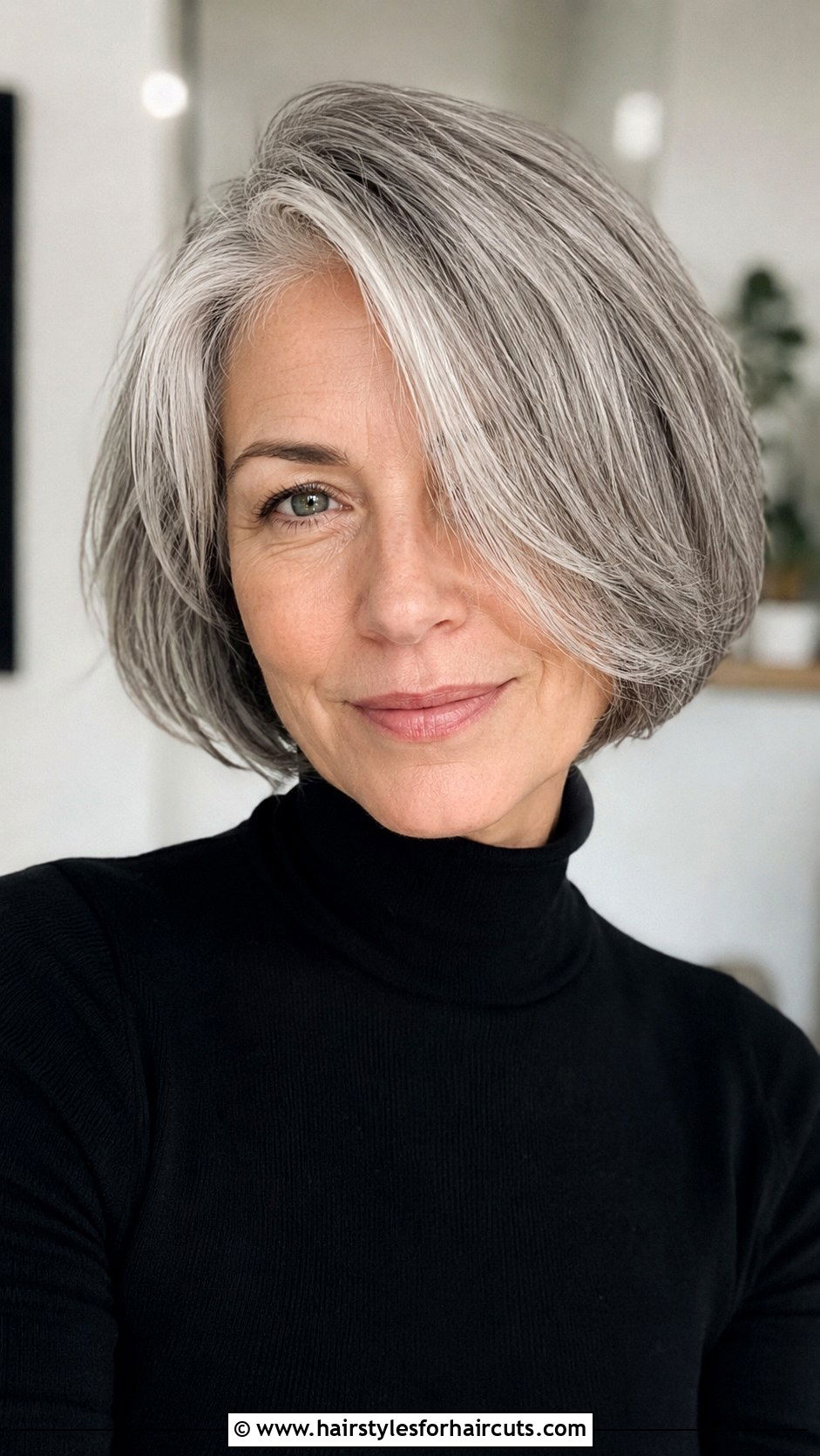 Short Grey Bob - 25 bob hairstyles grey hair - 25 bob hairstyles grey hair