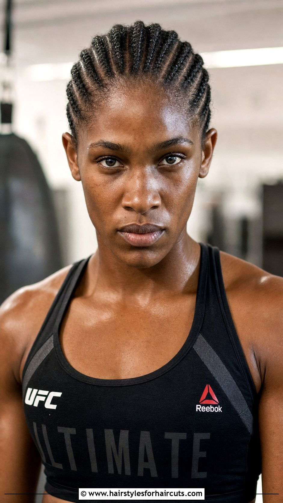 Short Hair Cornrows - 25 short hair athletic hairstyles - 25 short hair athletic hairstyles