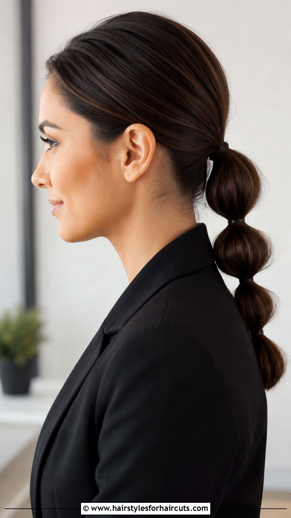 Short Hair Low Bubble Ponytail - 25 bubble hairstyles short hair - 25 bubble hairstyles short hair