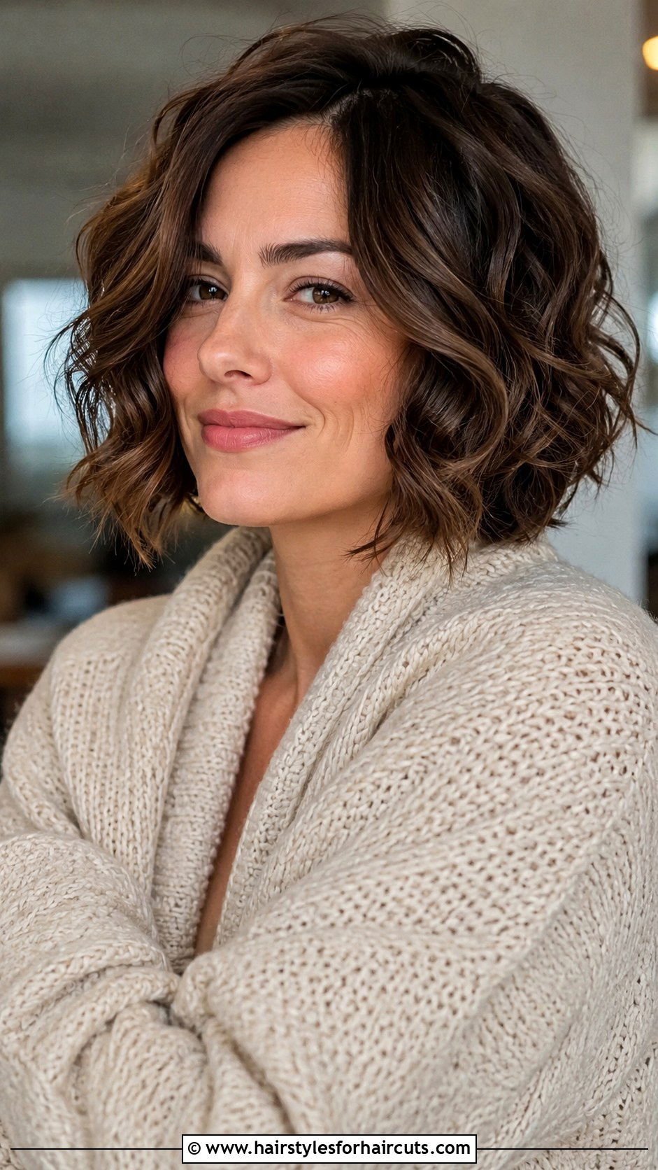 Short Hair Winter Waves - 25 cute winter hairstyles for short hair - 25 cute winter hairstyles for short hair
