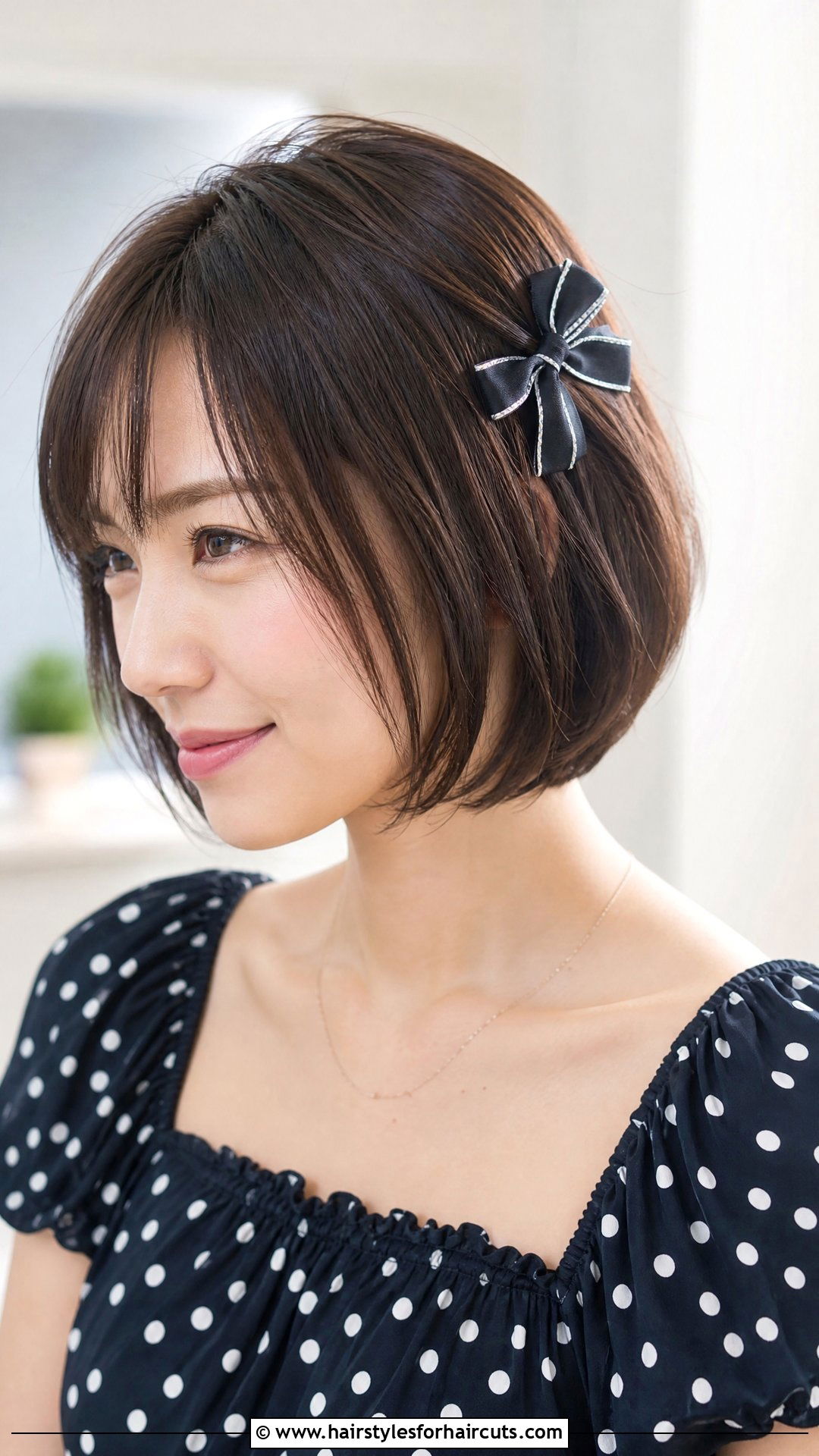 Short Hair With Bow - 25 picture day hairstyles for short hair - 25 picture day hairstyles for short hair