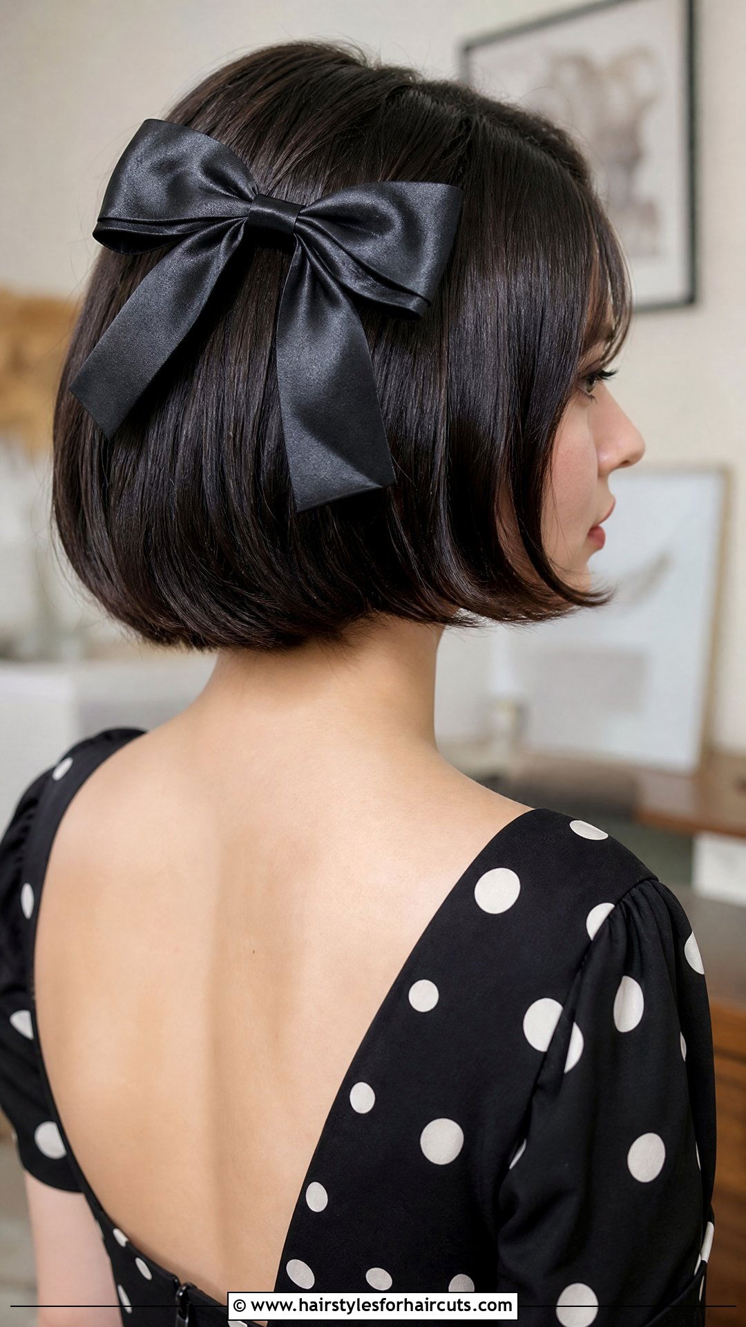 Short Hair With Bow Clip - 25 wedding hairstyles for short hair - 25 wedding hairstyles for short hair