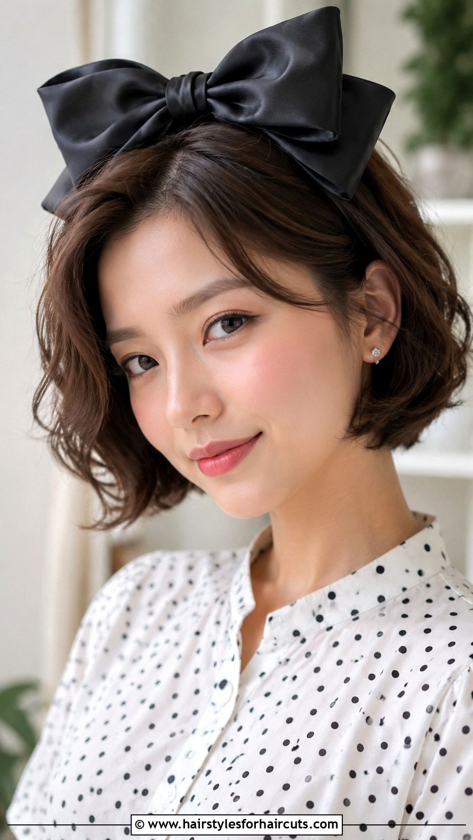 Short Hair With Bow - 25 easter hairstyles for short hair - 25 easter hairstyles for short hair