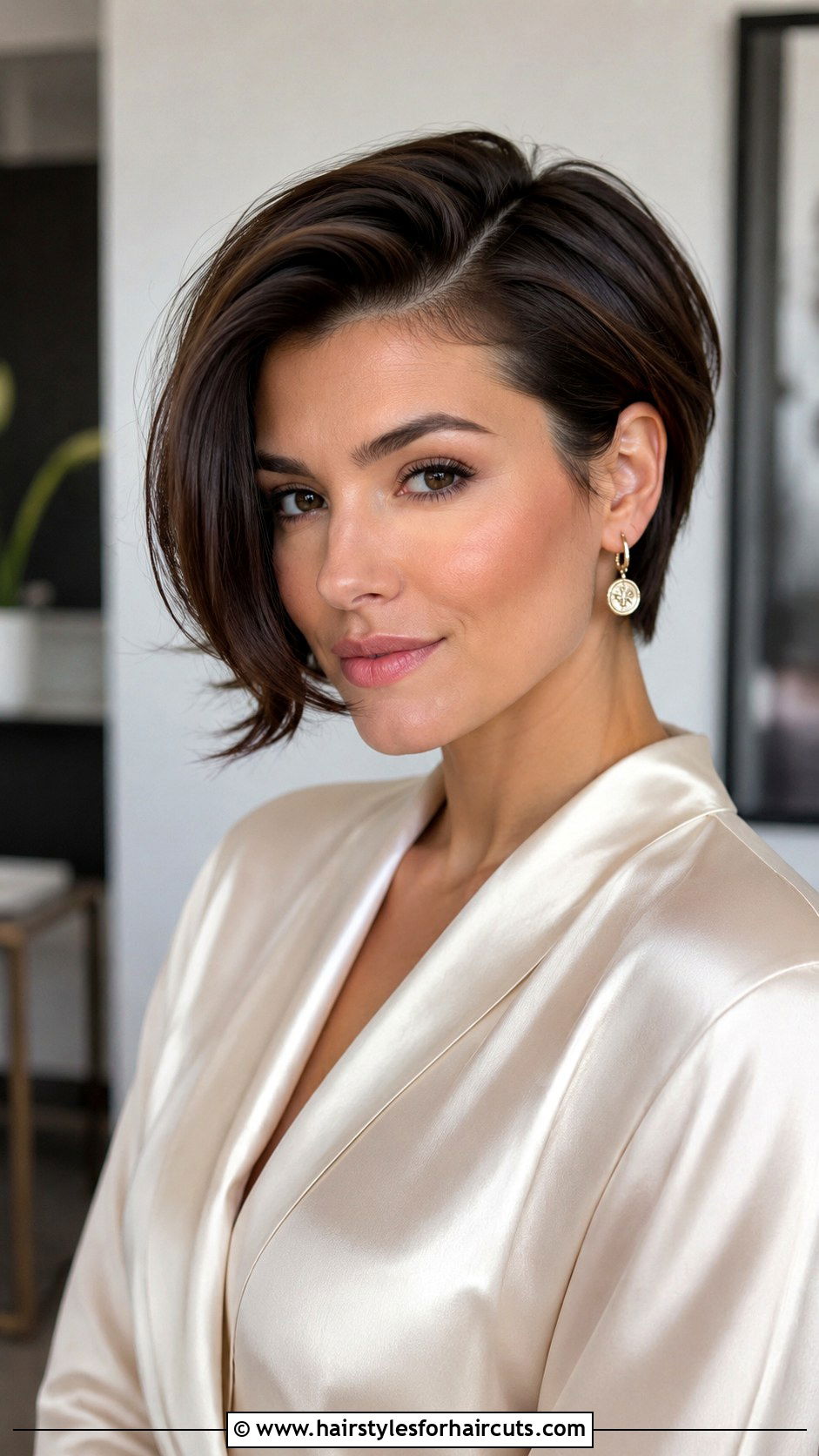 Short Hair With Deep Side Part - 25 preppy hairstyles for short hair - 25 preppy hairstyles for short hair