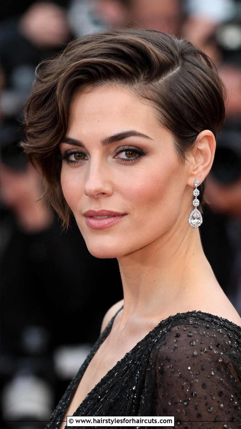 Short Hair With Deep Side Part - 25 short formal hairstyles - 25 short formal hairstyles