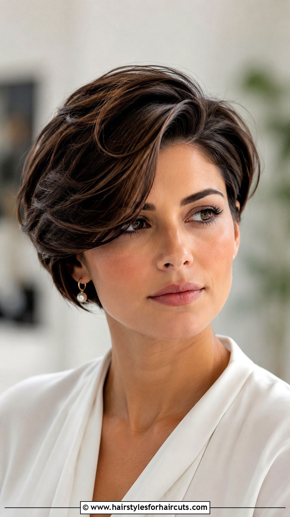 Short Hair With Deep Side Part - 25 cute hairstyles for short hair - 25 cute hairstyles for short hair