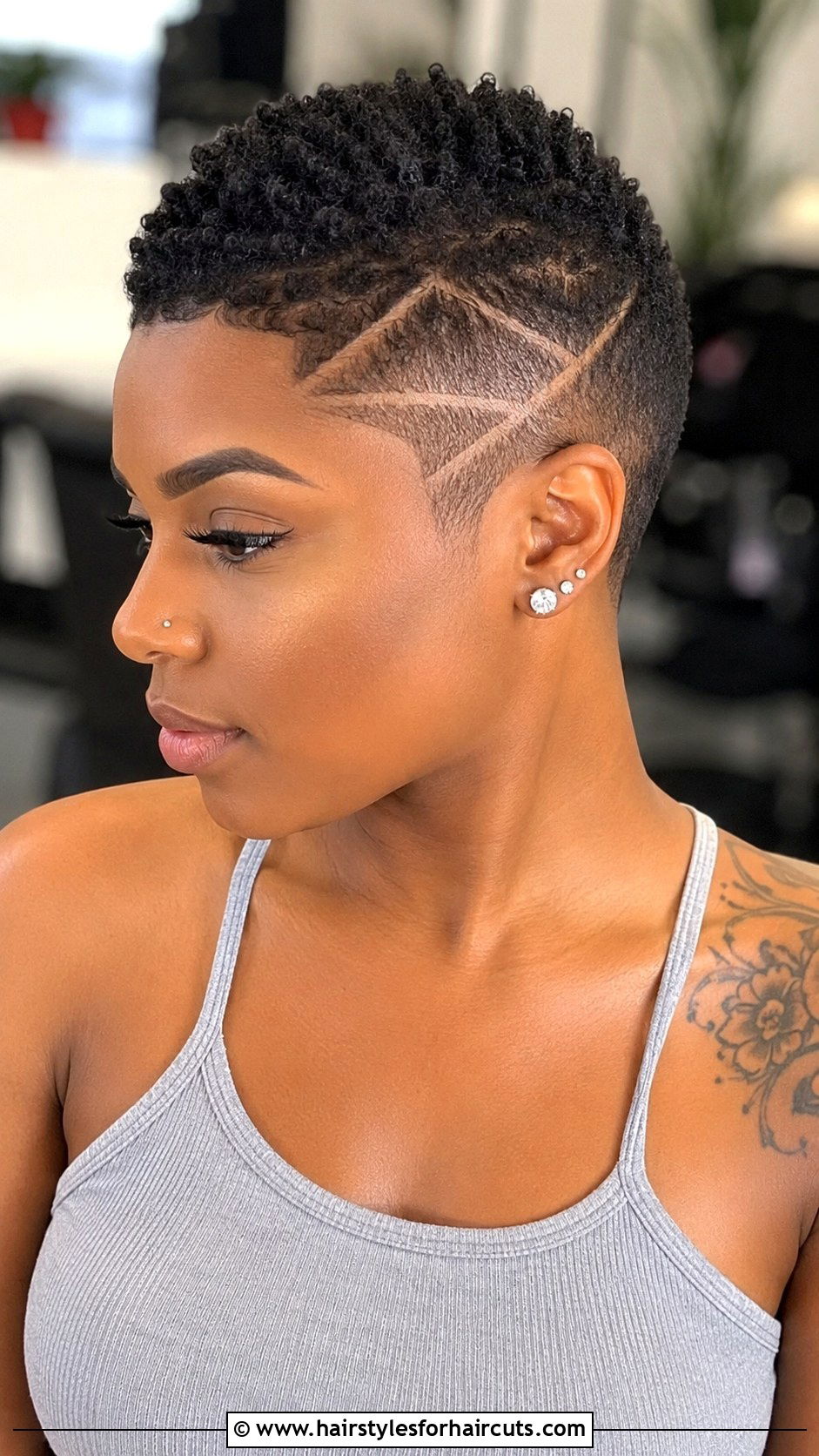 Short Hair With Designs - 25 short hairstyles for thick hair black women - 25 short hairstyles for thick hair black women