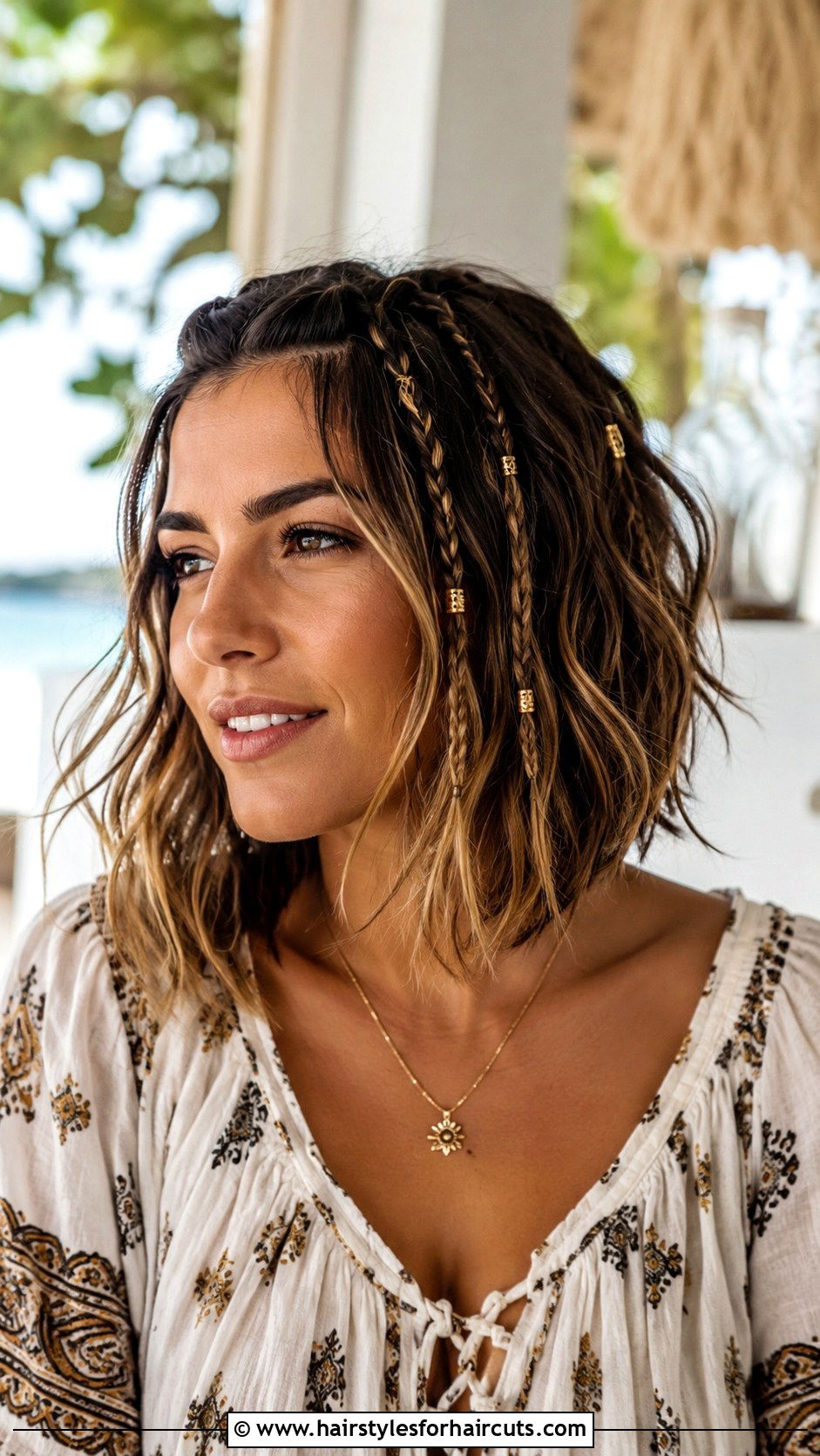 Short Hair With Mini Braids - 25 christmas hairstyles for short hair - 25 christmas hairstyles for short hair