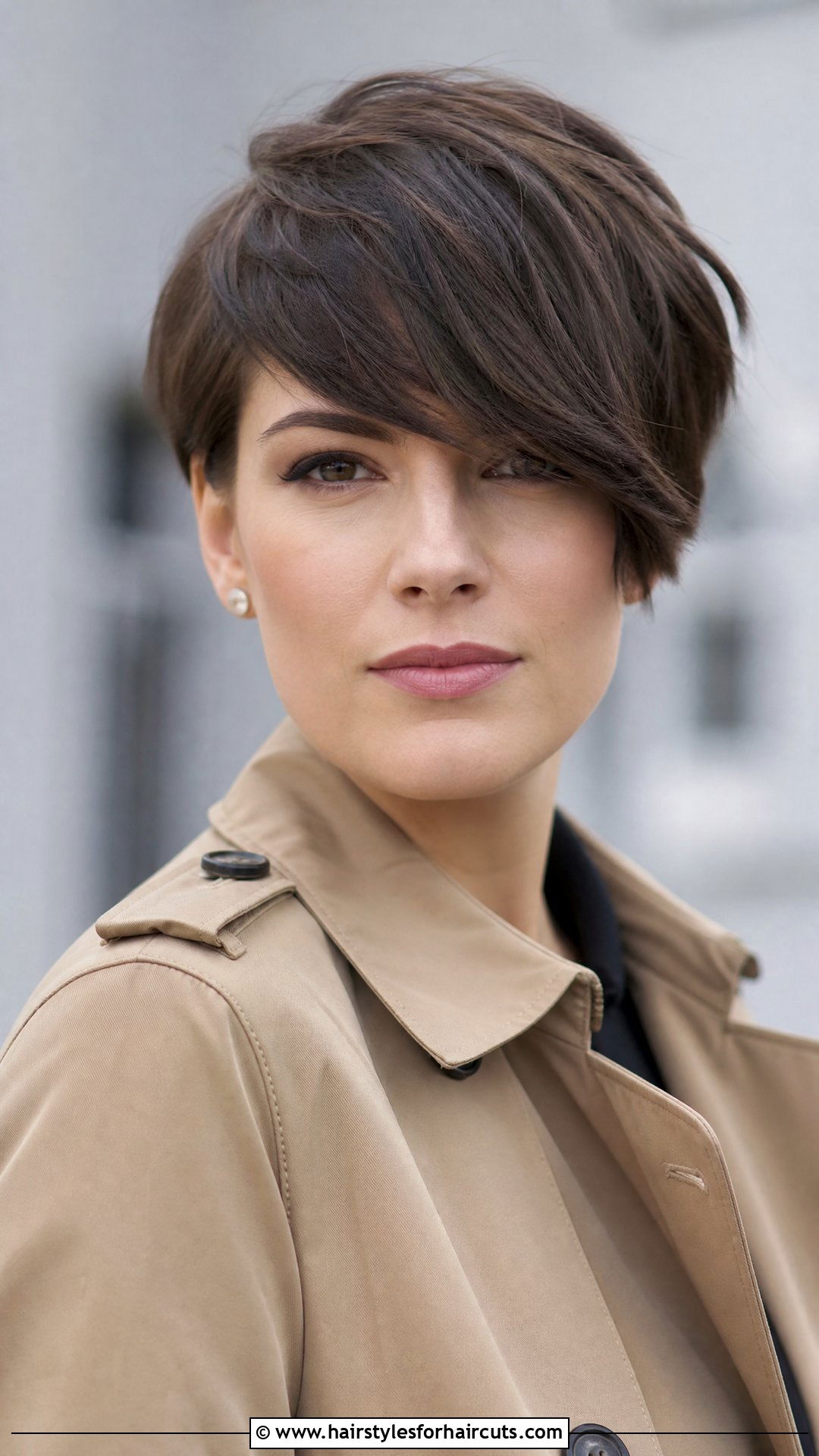 Short Hair With Side Swept Bangs - 25 jamie lee curtis haircuts - 25 jamie lee curtis haircuts