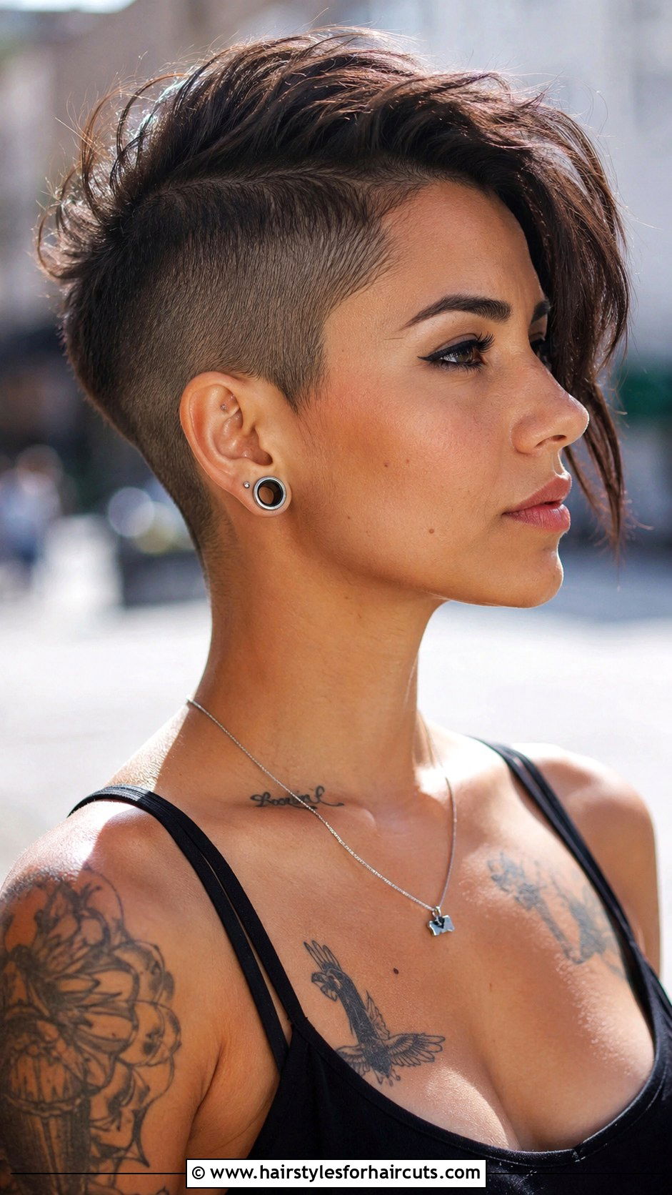 Short Hair With Undercut - 25 short hairstyles for summer - 25 short hairstyles for summer