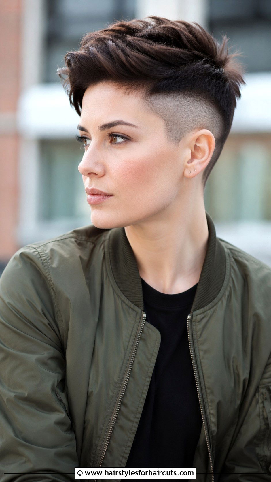 Short Haircut With Undercut - 25 short haircuts for people with thin hair - 25 short haircuts for people with thin hair
