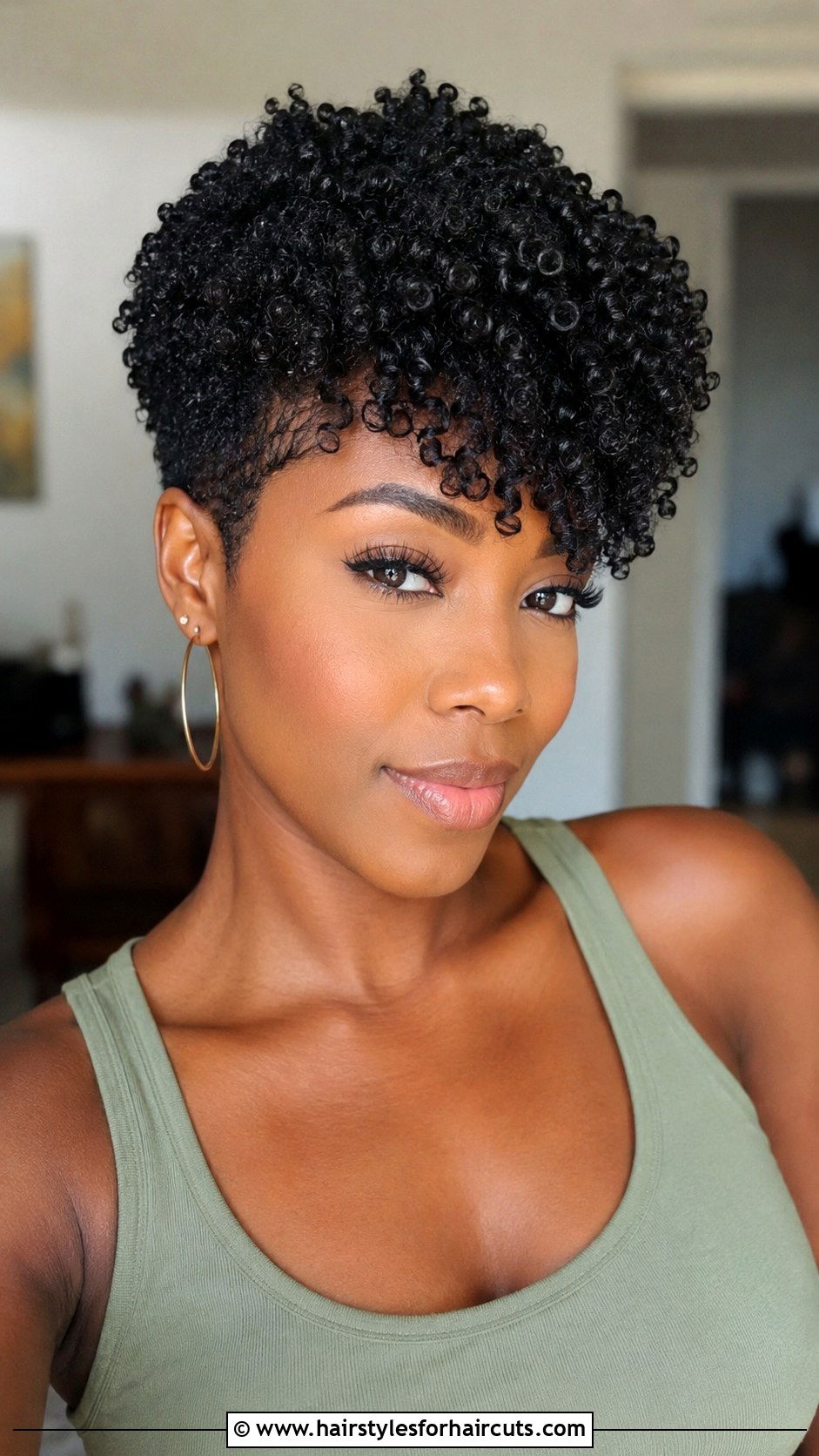 Short Kinky Crochet With Side Bangs - 25 curly crochet hairstyles with bangs - 25 curly crochet hairstyles with bangs
