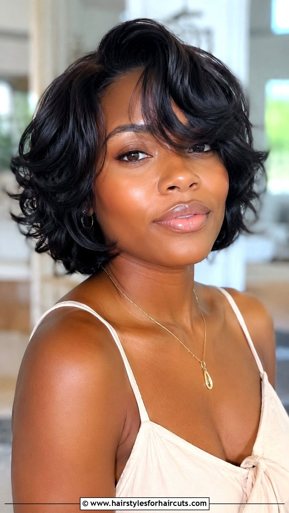Short Layered Bob - 25 short hairstyles for thin hair black woman - 25 short hairstyles for thin hair black woman