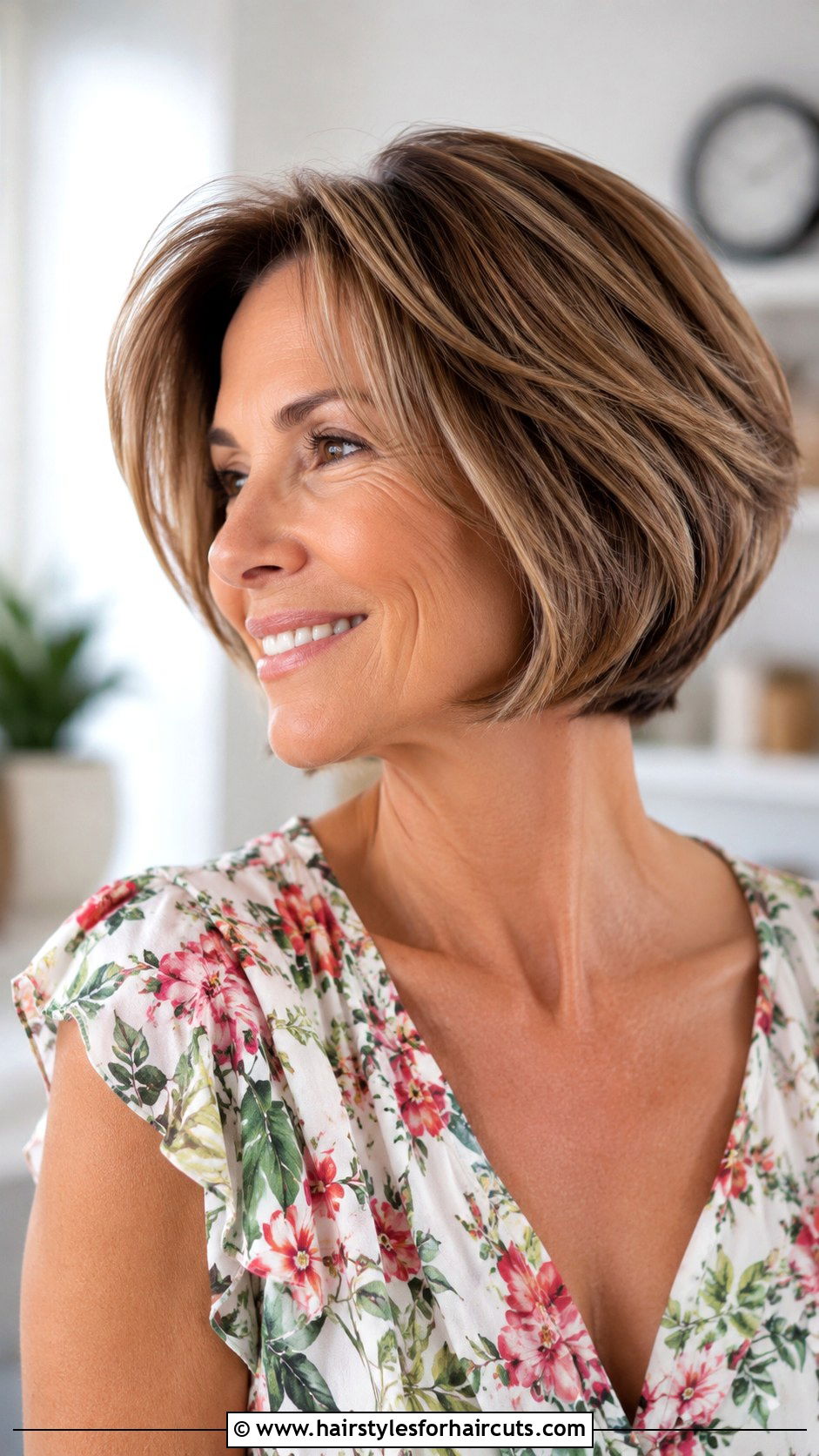 Short Layered Bob - 25 haircuts for cancer patients - 25 haircuts for cancer patients