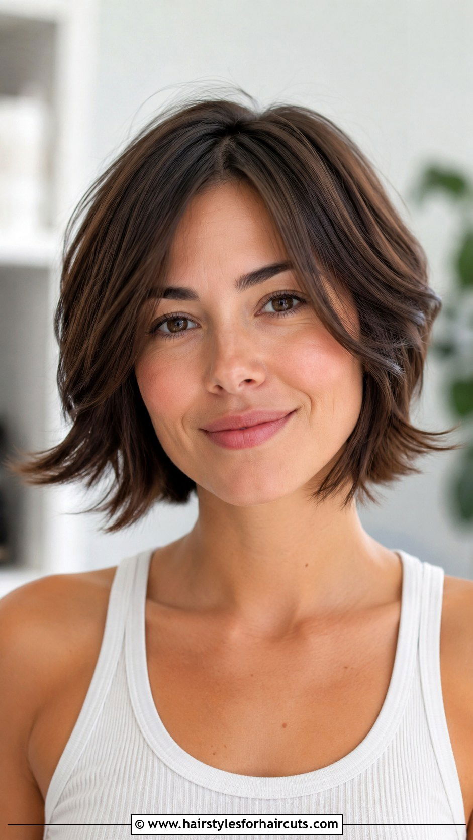 Short Layered Bob - 25 haircuts for oblong face shape - 25 haircuts for oblong face shape