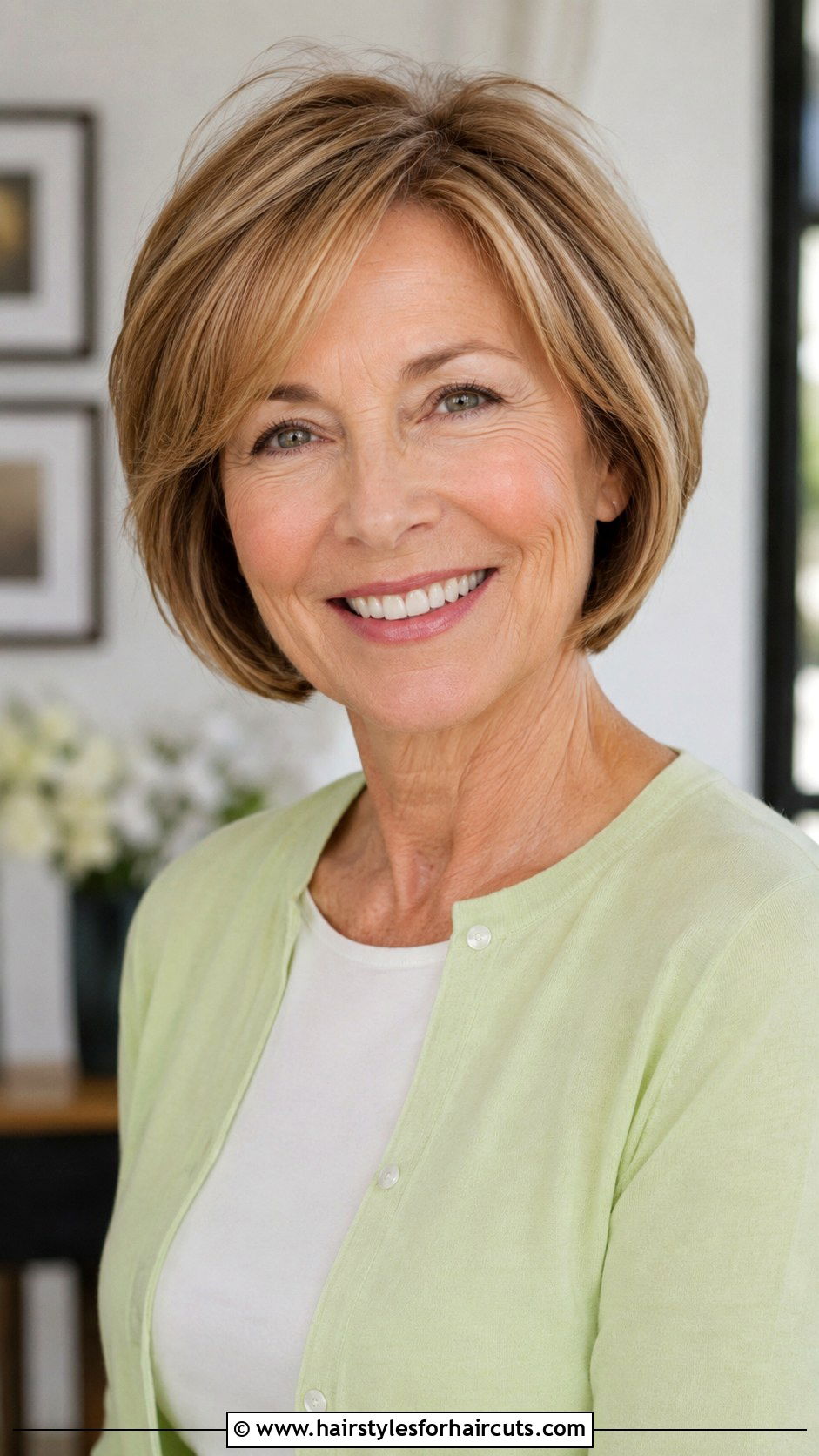 Short Layered Bob - 25 haircuts for women in their 60s - 25 haircuts for women in their 60s