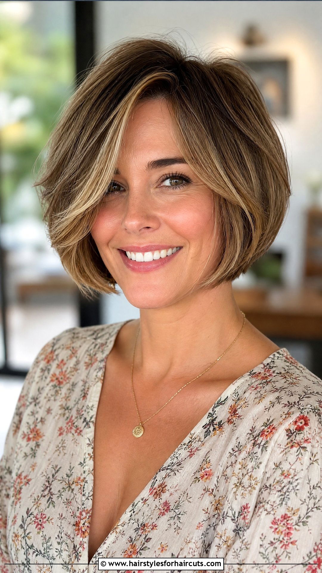 Short Layered Bob - 25 hairstyles for over 60 - 25 hairstyles for over 60