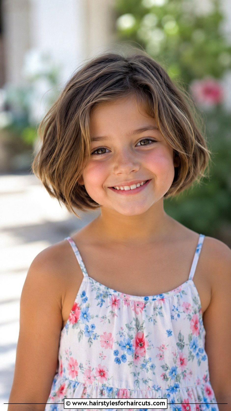 Short Layered Bob - 25 kid hairstyles - 25 kid hairstyles