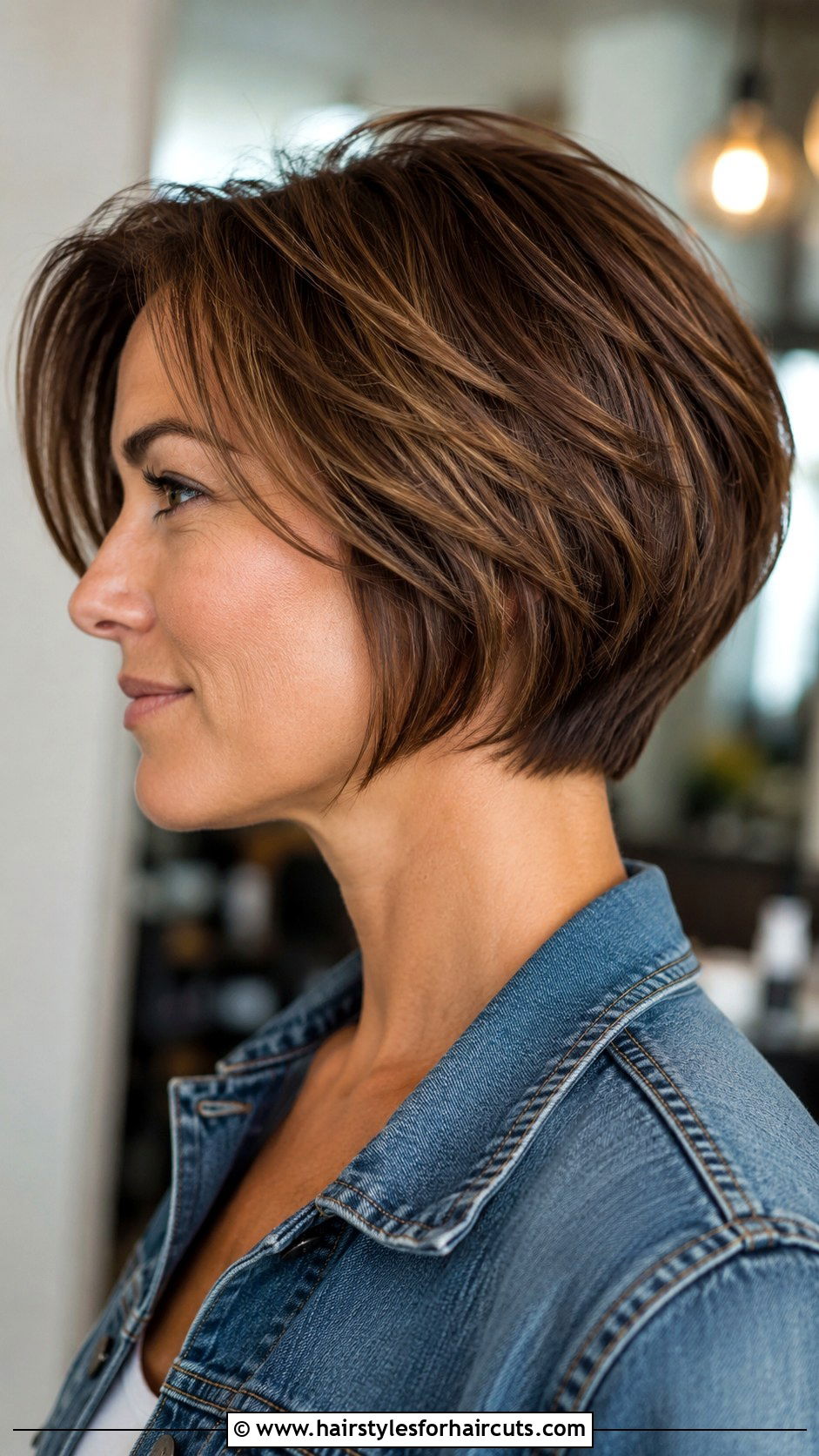 Short Layered Bob Chemo - 25 chemo haircuts - 25 chemo haircuts