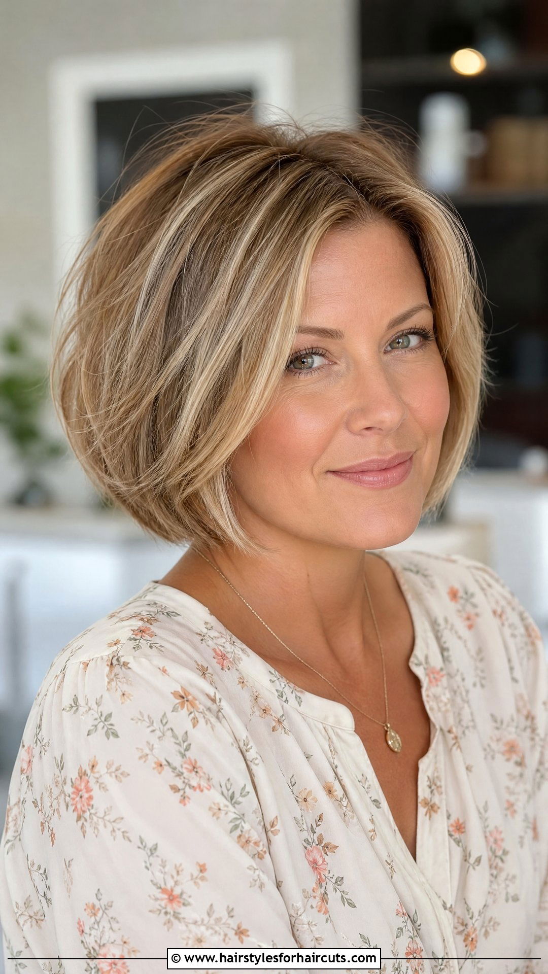 Short Layered Bob For Fine Hair - 25 hairstyles over 65 - 25 hairstyles over 65