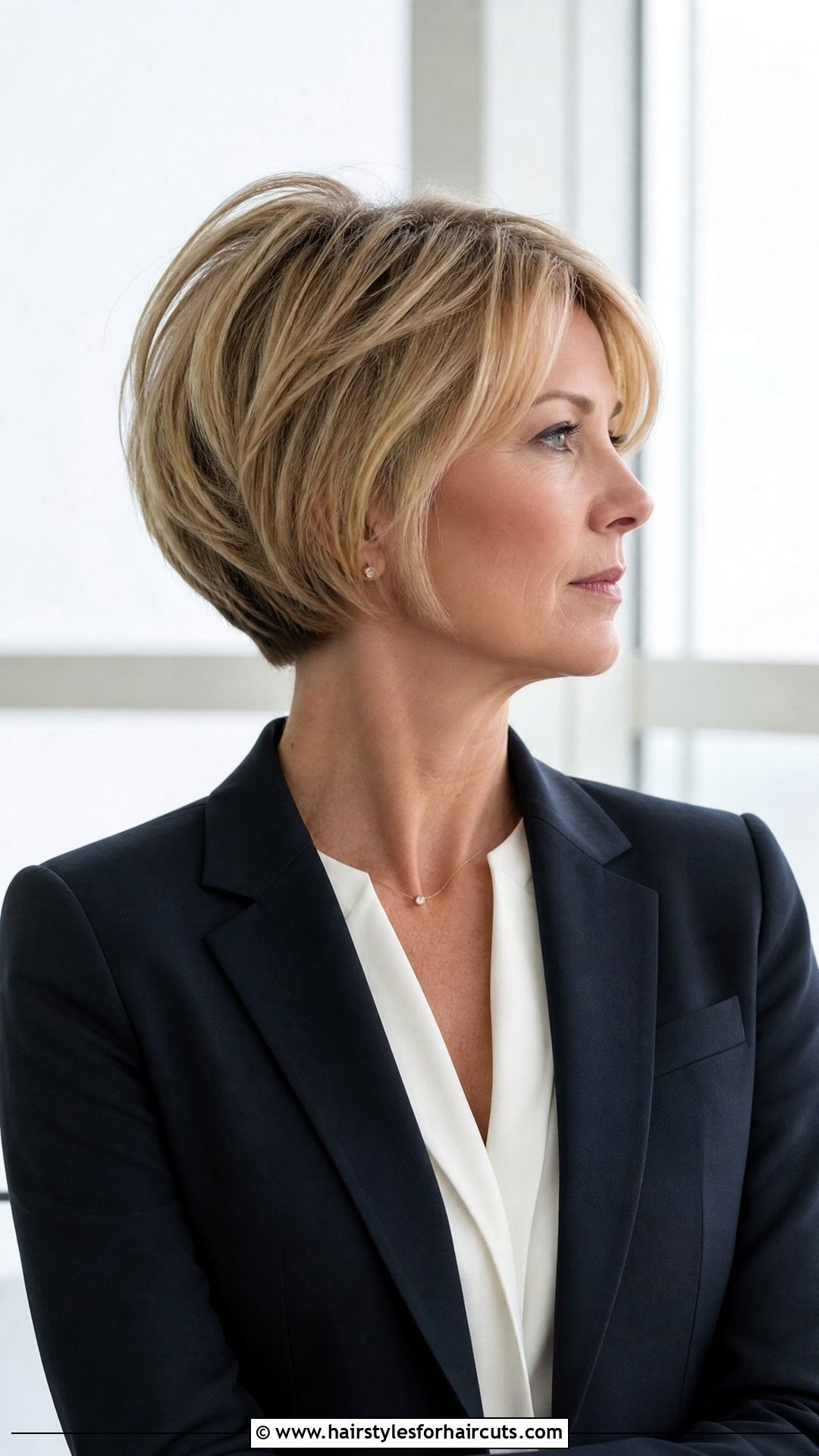 Short Layered Bob Haircut - 25 average haircuts - 25 average haircuts