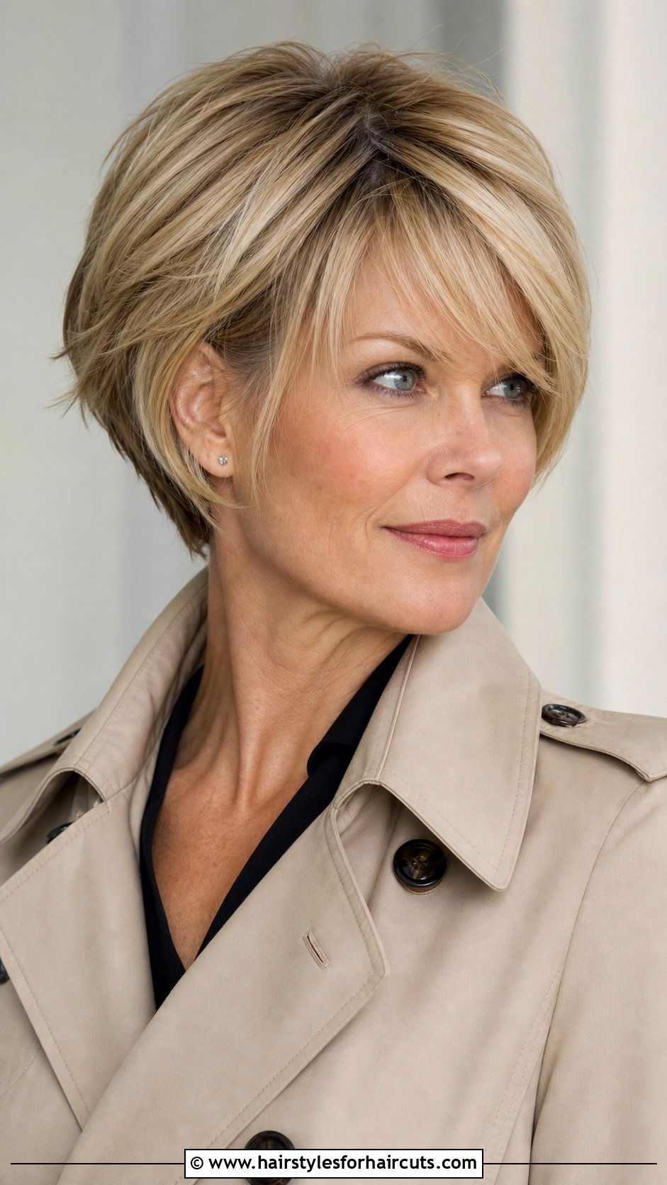 Short Layered Bob With Side Bangs - 25 hairstyles with bangs and layers - 25 hairstyles with bangs and layers