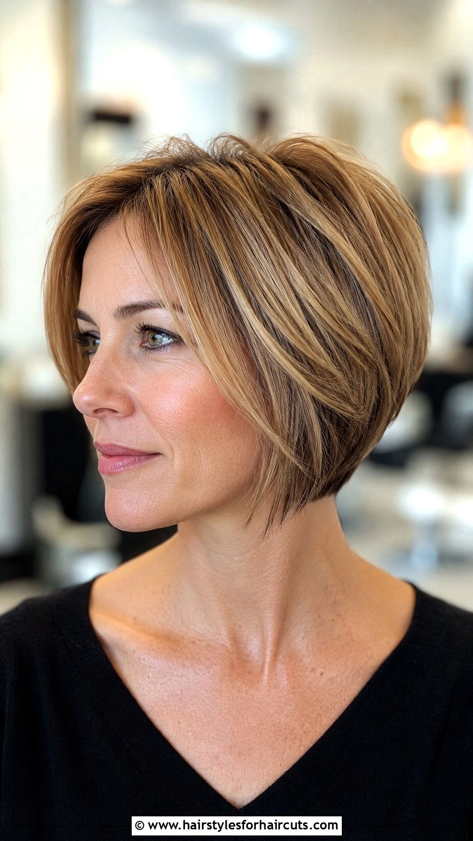 Short Layered Bob for Volume - 25 layered fine hair low maintenance short haircuts - 25 layered fine hair low maintenance short haircuts
