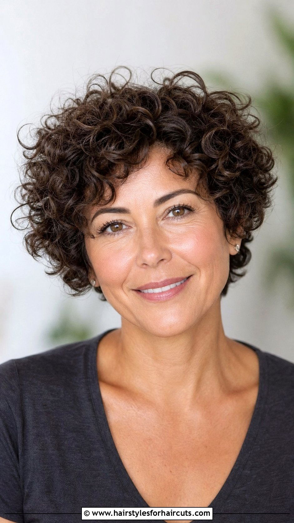 Short Layered Curly Cut - 25 haircuts for thinning curly hair - 25 haircuts for thinning curly hair