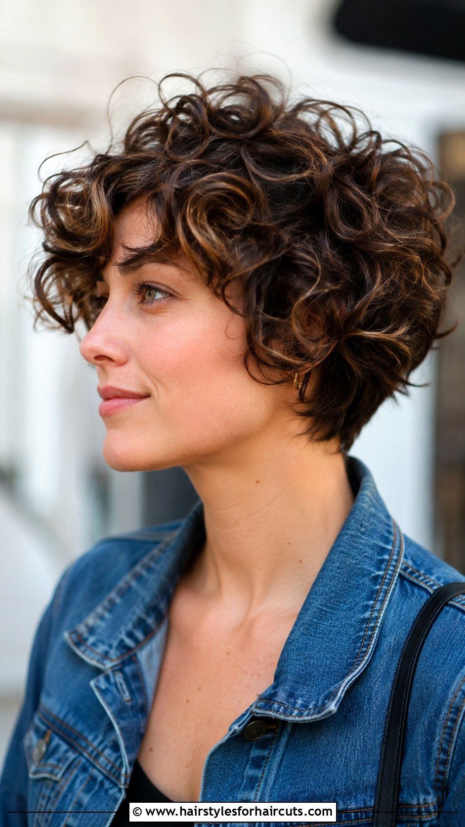 Short Layered Curly Haircut - 25 easy curly hairstyles for short hair - 25 easy curly hairstyles for short hair
